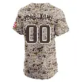 Men's No.00 Custom San Diego Padres Camo Elite Alternate Vapor Premier Jersey