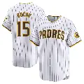 Men's No.15 Bruce Bochy San Diego Padres White Limited Home Jersey