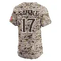 Men's No.17 Oscar Gamble San Diego Padres Camo Elite Alternate Vapor Premier Jersey