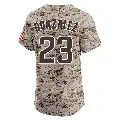 Men's No.23 Adrian Gonzalez San Diego Padres Camo Elite Alternate Vapor Premier Jersey