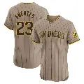 Men's No.23 Tito Fuentes San Diego Padres Brown Elite Alternate Jersey