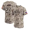 Men's No.24 Rougned Odor San Diego Padres Camo Elite Alternate Vapor Premier Jersey