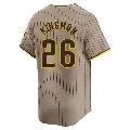 Men's No.26 Dave Kingman San Diego Padres Limited Tan Alternate Jersey