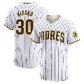 Men's No.30 Ryan Klesko San Diego Padres White Elite Home Jersey