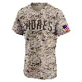 Men's No.38 Ryan Bergert San Diego Padres Camo Elite Alternate Vapor Premier Jersey