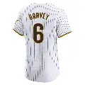 Men's No.6 Steve Garvey San Diego Padres White Elite Home Jersey