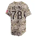 Men's No.78 Bryan Hoeing San Diego Padres Camo Limited 2nd Alternate Jersey