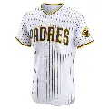 Men's No.78 Bryan Hoeing San Diego Padres White Elite Home Jersey
