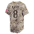 Men's No.8 John Kruk San Diego Padres Camo Limited 2nd Alternate Jersey