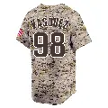 Men's No.98 Randy Vasquez San Diego Padres Camo Limited 2nd Alternate Jersey