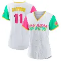 Women's No.11 Yu Darvish San Diego Padres White Authentic 2022 City Connect Jersey
