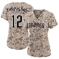 Women's No.12 Luis Campusano San Diego Padres Camo Limited 2nd Alternate Jersey