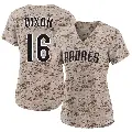Women's No.16 Brandon Dixon San Diego Padres Camo Limited 2nd Alternate Jersey