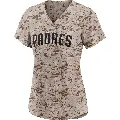 Women's No.16 Brandon Dixon San Diego Padres Camo Limited 2nd Alternate Jersey
