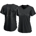 Women's No.40 Jason Adam San Diego Padres Black Authentic Pitch Fashion Jersey