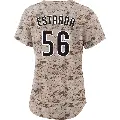 Women's No.56 Jeremiah Estrada San Diego Padres Camo Limited 2nd Alternate Jersey