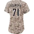 Women's No.71 Logan Gillaspie San Diego Padres Camo Limited 2nd Alternate Jersey