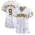 Women's No.9 Jake Cronenworth San Diego Padres White Limited Home Jersey