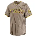 Youth No.10 Yuli Gurriel San Diego Padres Limited Tan Alternate Jersey