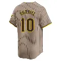 Youth No.10 Yuli Gurriel San Diego Padres Limited Tan Alternate Jersey