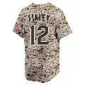Youth No.12 Steve Finley San Diego Padres Camo Limited 2nd Alternate Jersey