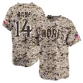 Youth No.14 Tyler Wade San Diego Padres Camo Limited 2nd Alternate Jersey
