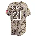Youth No.21 Tirso Ornelas San Diego Padres Camo Limited 2nd Alternate Jersey