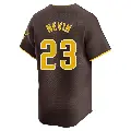 Youth No.23 Phil Nevin San Diego Padres Brown Limited Away Jersey