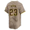 Youth No.23 Phil Nevin San Diego Padres Limited Tan Alternate Jersey