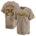 Youth No.25 Cito Gaston San Diego Padres Limited Tan Alternate Jersey