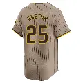 Youth No.25 Cito Gaston San Diego Padres Limited Tan Alternate Jersey