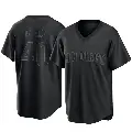 Youth No.40 Jason Adam San Diego Padres Black Replica Pitch Fashion Jersey