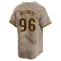 Youth No.96 Bobby Milacki San Diego Padres Limited Tan Alternate Jersey